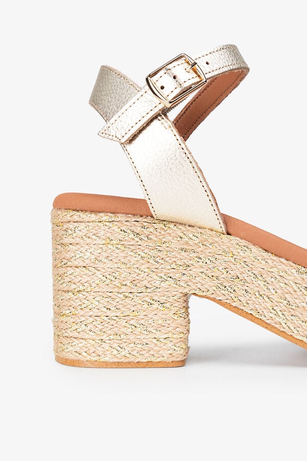 Popa Cunha de calcanhar estampado