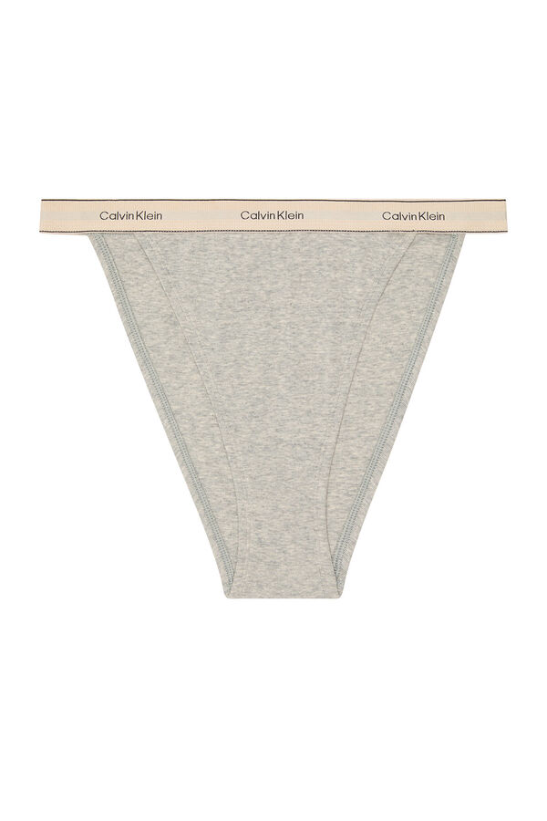 Calvin Klein Brasile&ntilde;a individual mujer gris