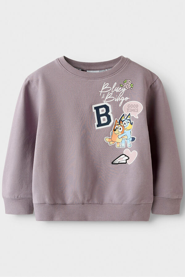 Name it Sweatshirt da menina Bluey rosa