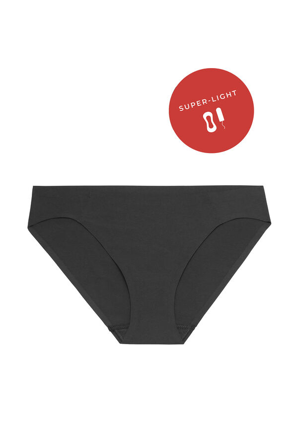Proof Braga menstrual Everyday bikini negra &ndash; Absorci&oacute;n super ligera negro