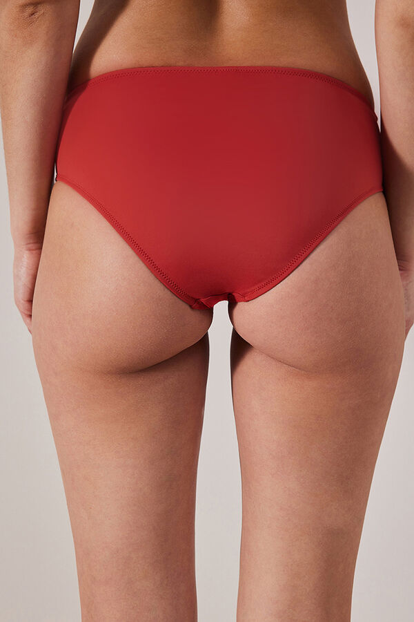 Penti Cueca de biqu&iacute;ni vermelho cl&aacute;ssico vermelho