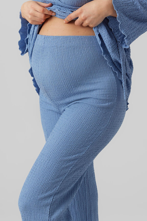 Womensecret Pantalón comfy maternity azul