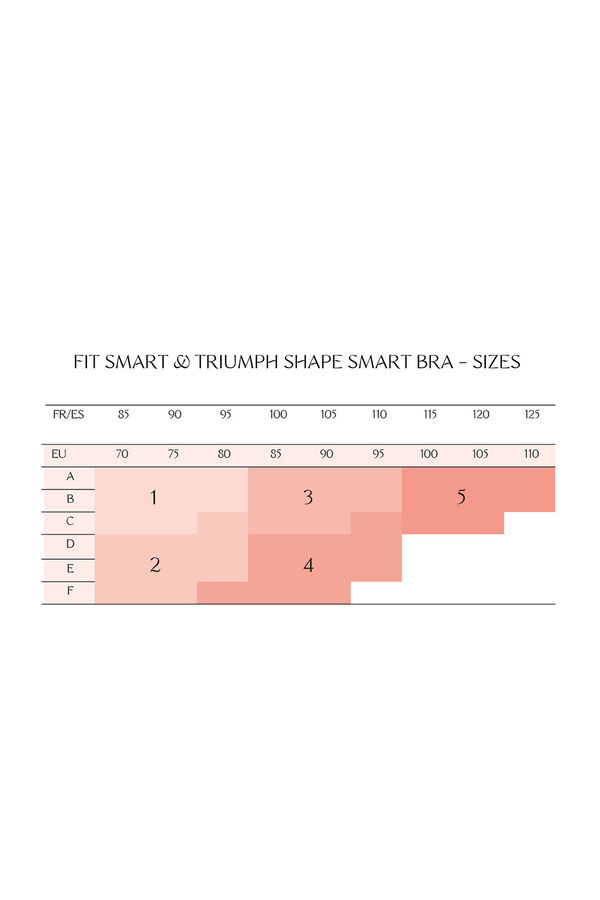 Triumph Soutien com enchimento sem aro Shape Smart preto