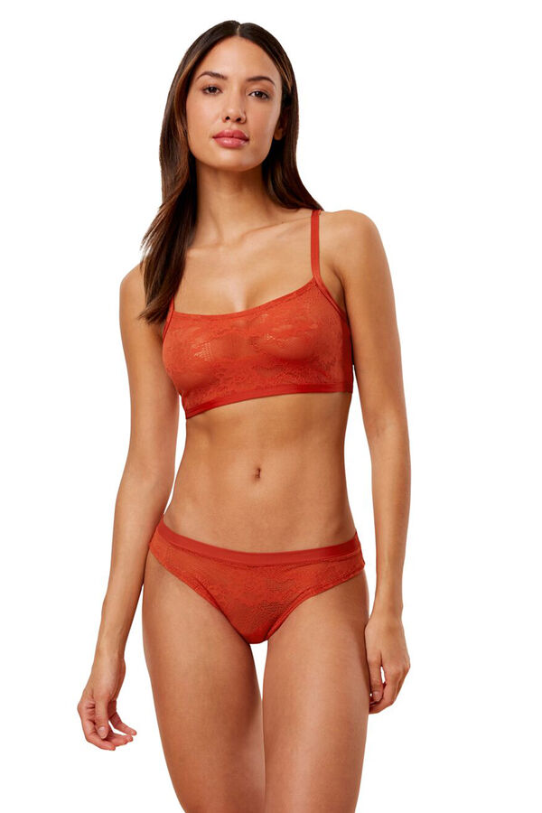 Triumph Cueca brasileira Smart Deco vermelho