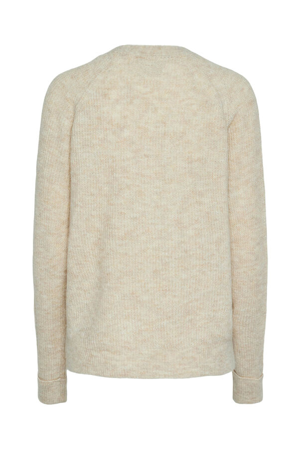 Pieces Basic-Cardigan cinzento