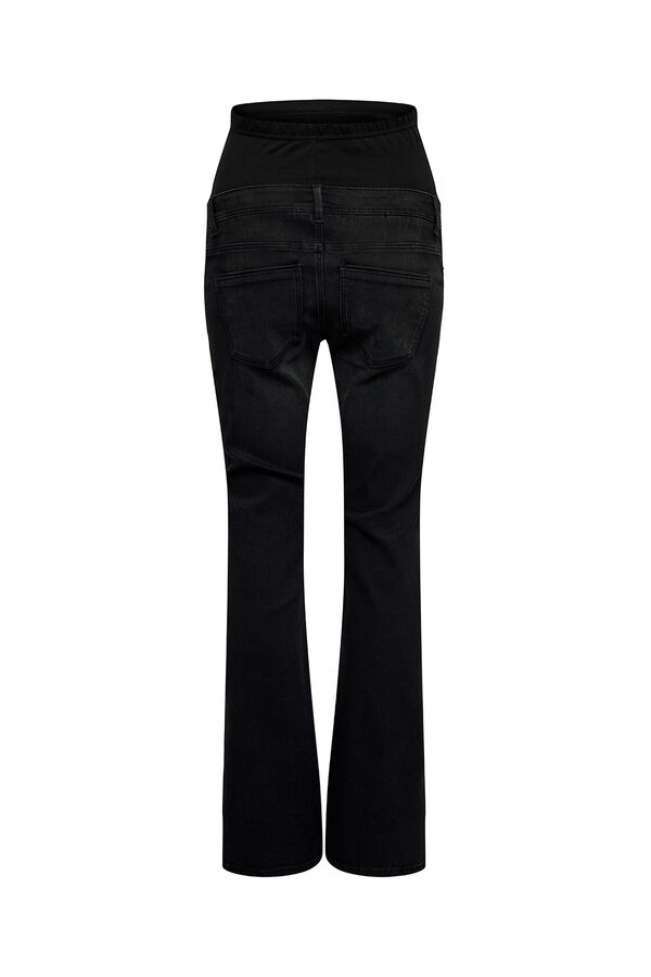 Only Maternity Jeans campana maternity negro
