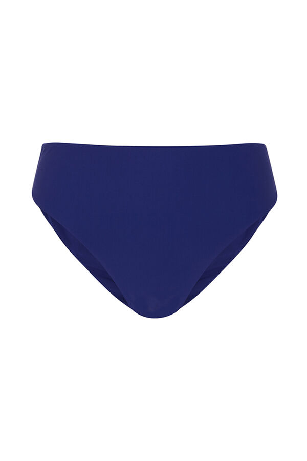 Women'secret Braga bikini alta moldeadora azul el&eacute;ctrico azul