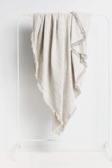 Textura FOULARD TEJIDO RAYAS gris