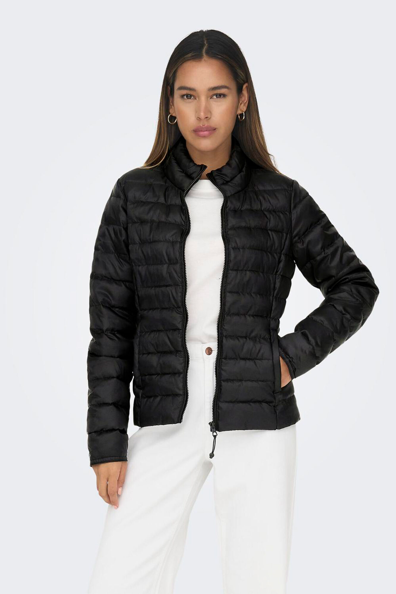 Only Play Casaco t&eacute;cnico acolchoado com bolsos