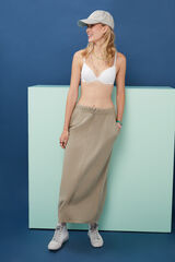 HI&BYE Sujetador push up encaje blanco marfil