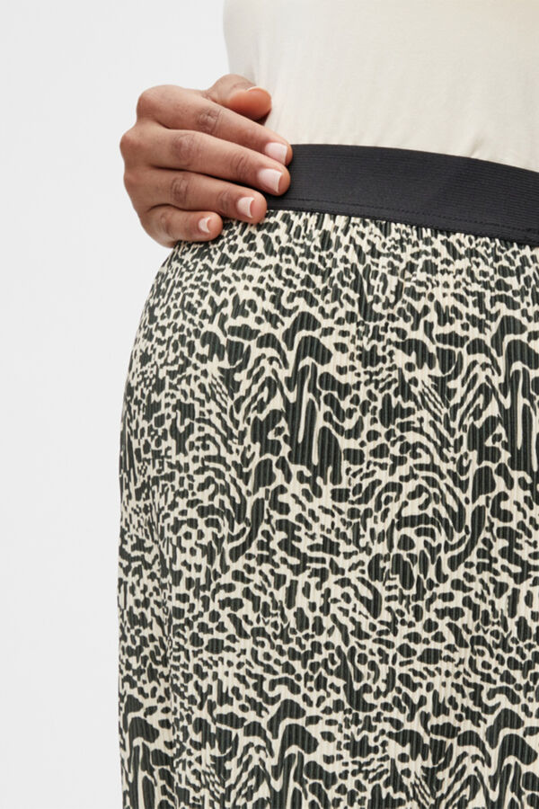 Mamalicious Falda midi maternity verde