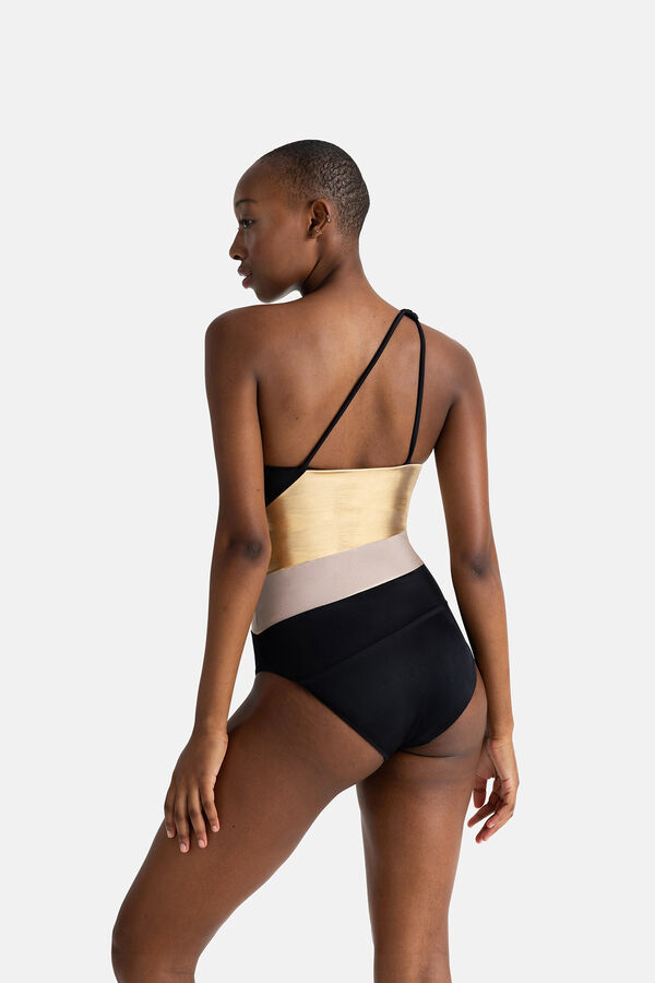 Dorina Fato de banho semi-almofadado preto