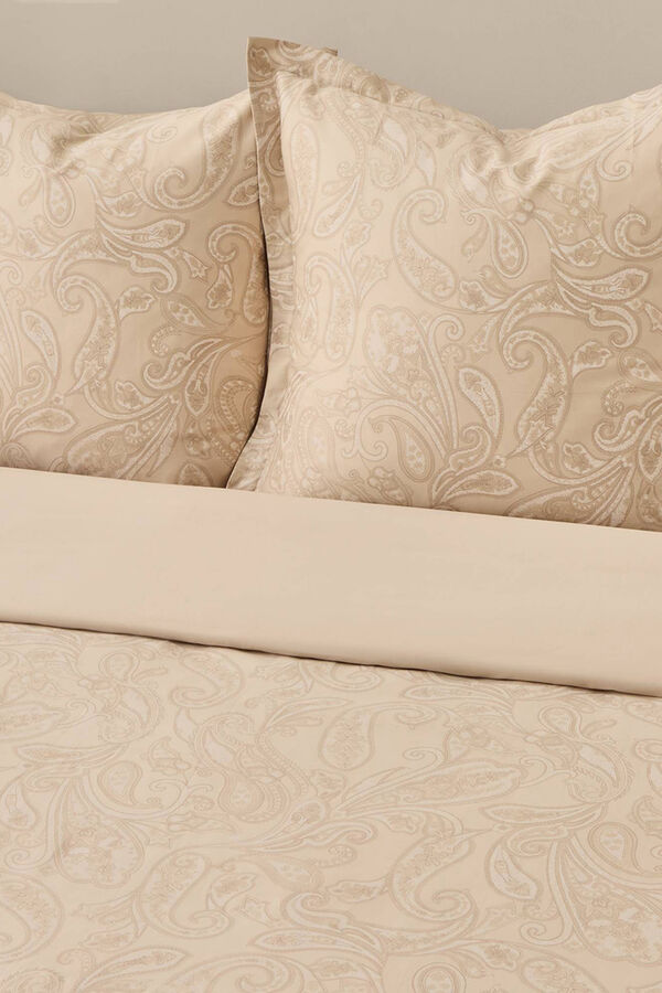 Textura Capa de edredom de cetim estampada estampado