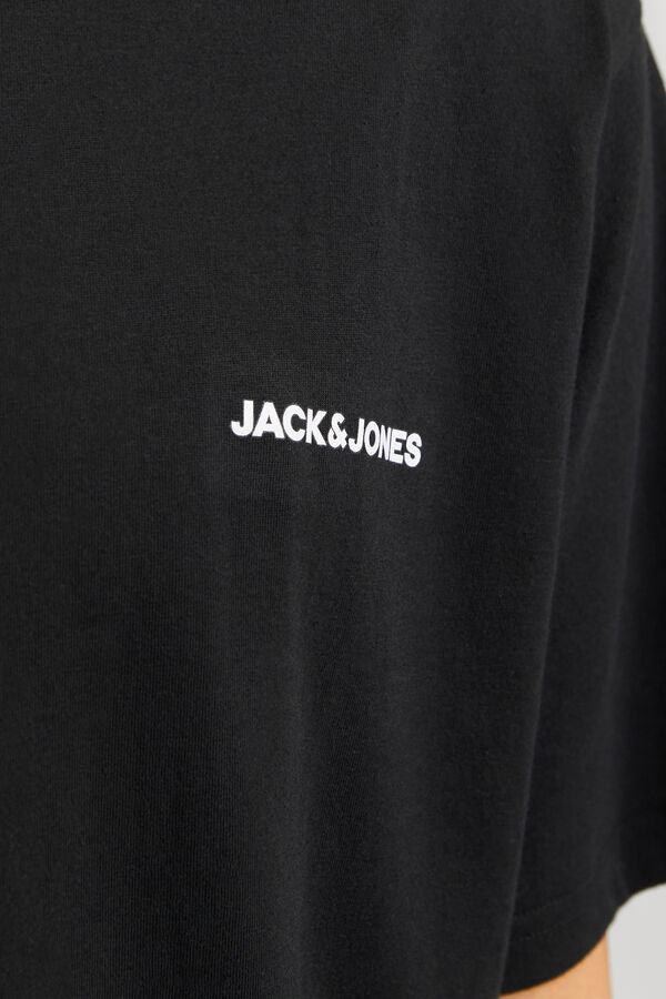 Jack & Jones Pack camiseta y pantal&oacute;n negro