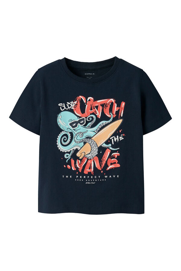 Name it Camiseta 3D de ni&ntilde;o azul