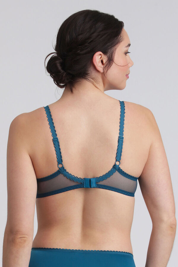 Playtex Soutien de renda Flower Elegance azul