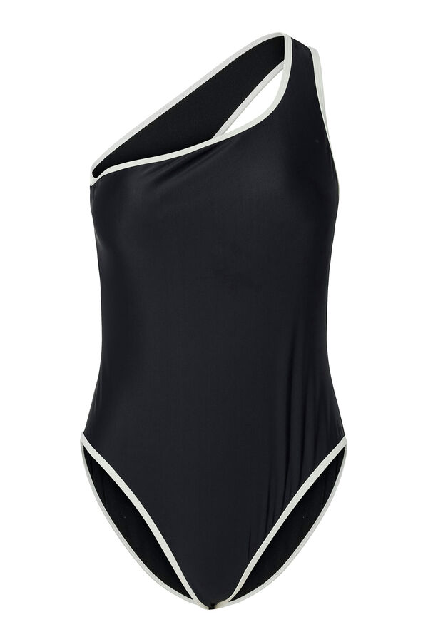 Pieces Fato de banho assimétrico estampado