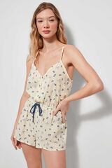 Gisela Mono corto Piol&iacute;n blanco