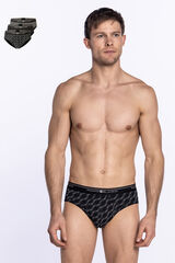 Punto Blanco Pack de 3 slips algod&oacute;n estampado