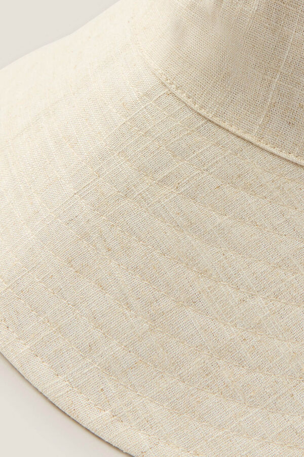 Textura Sombrero playa beige