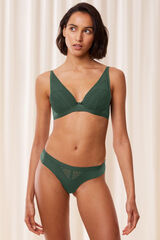 Triumph Sujetador escote Aura Spotlight T WP verde