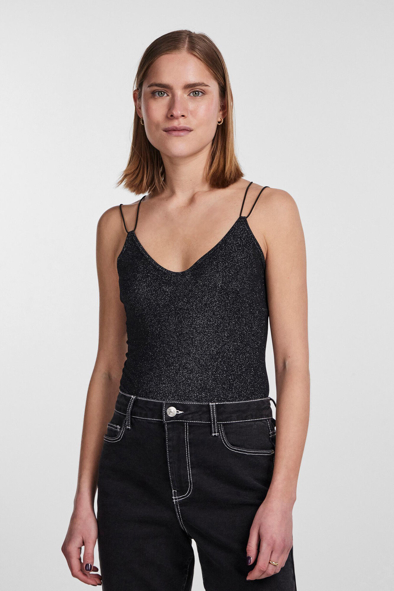 Pieces Body con glitter