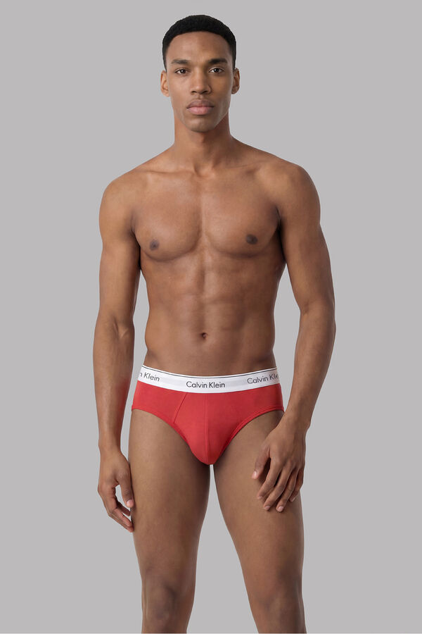 Calvin Klein Pack de 3 slips - Icon Cotton Stretch estampado