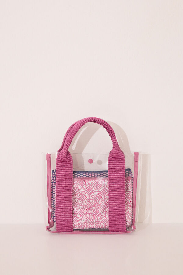 Women'secret Pacote de bolsas de higiene pessoal estampado multicoloridas estampado