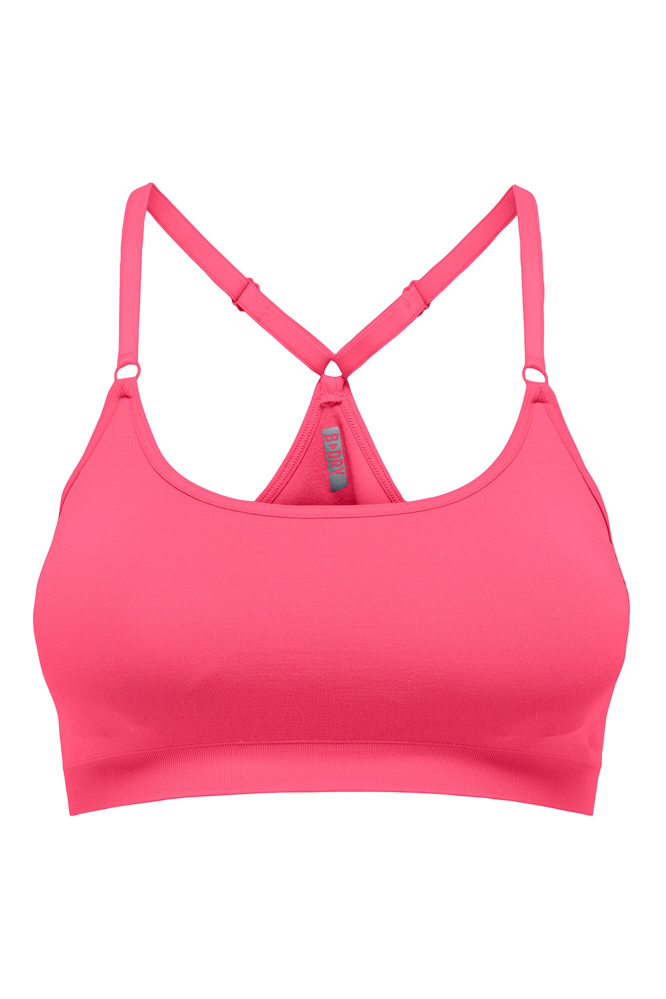 Only Play Suti&atilde; esportivo sem costura f&uacute;csia