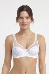 DIM Sutiã generoso com aro de alta capacidade  branco