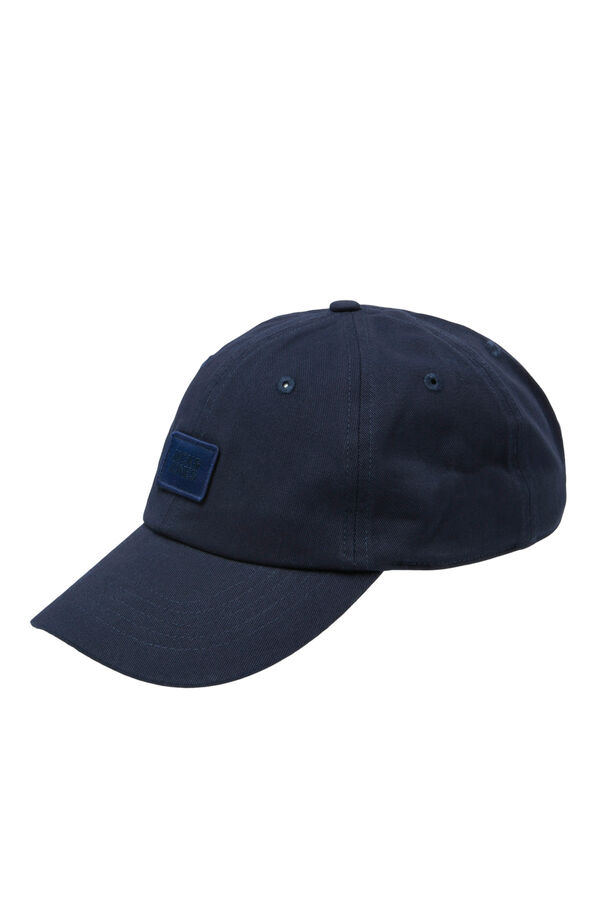 Jack & Jones Gorra algod&oacute;n azul
