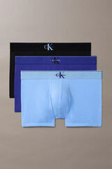 Calvin Klein Pack de 3 boxers curtos com logo castanho