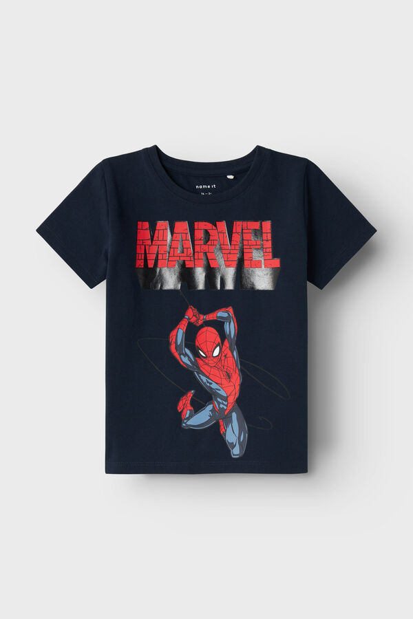 Name it Camiseta Spiderman ni&ntilde;o azul