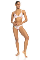 Roxy Conjunto de bikini deportivo para Mujer - Printed Beach Classics  blanco
