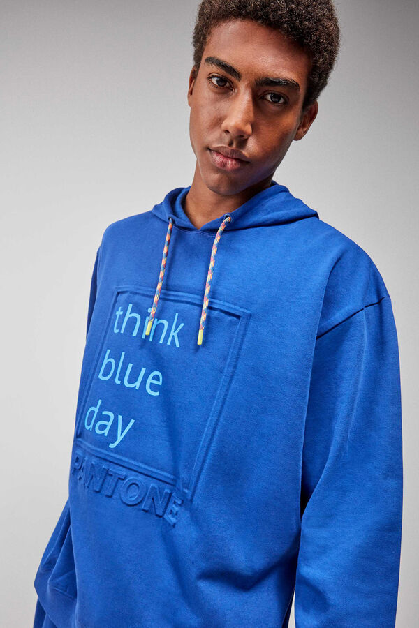 Gisela Conjunto de pijama masculino Pantone azul