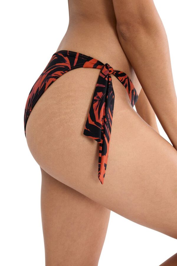 Triumph Braga bikini brasile&ntilde;a lazos tropical estampado