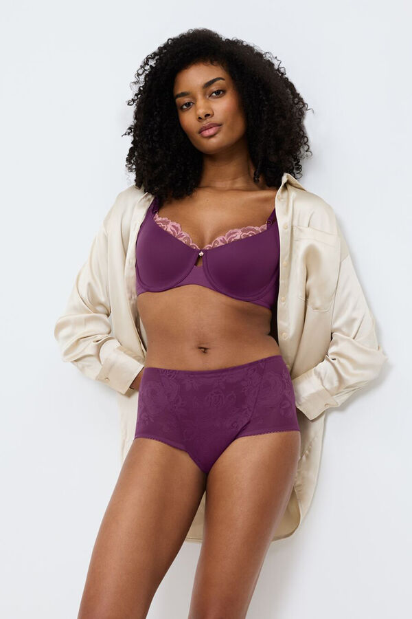 Triumph Calcinha Maxi Sensation Wild Rose rosa