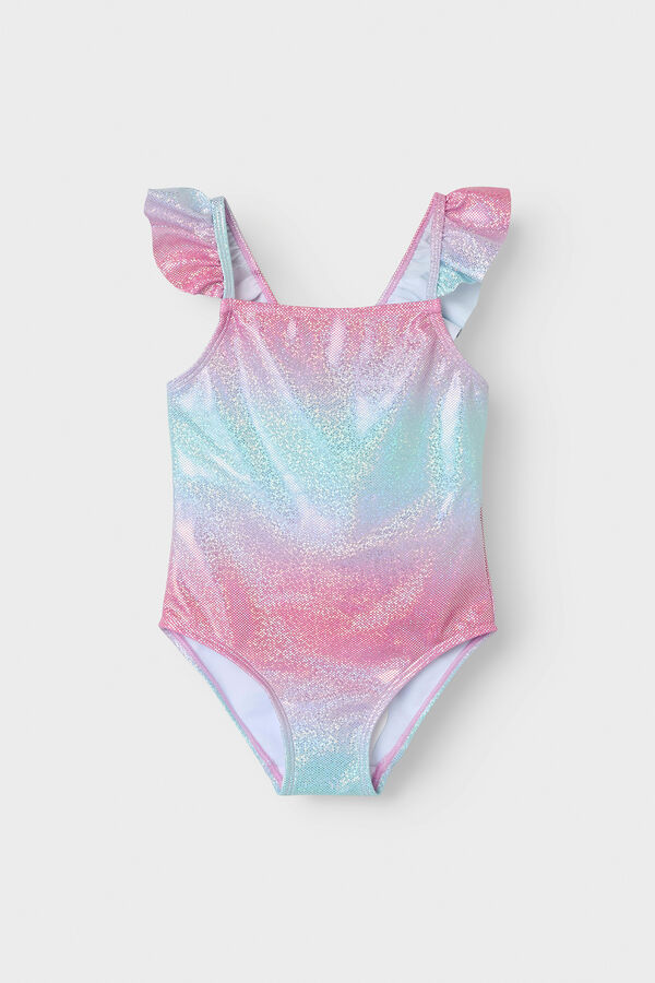 Name it Bañador fantasía de niña morado/lila