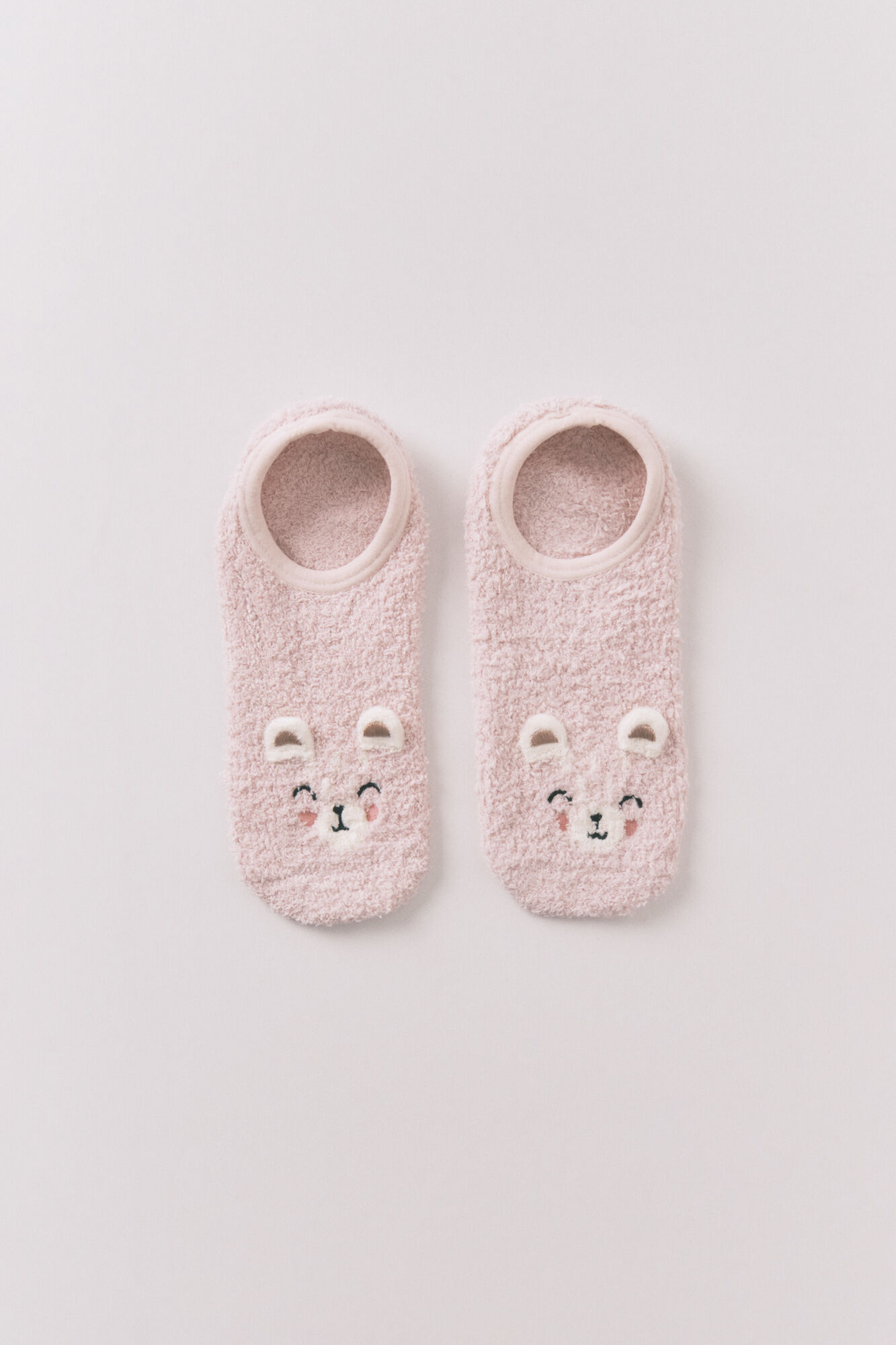 Women'secret Meias slip-on de meias rosa