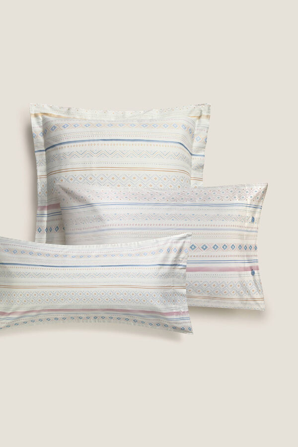 Textura Funda de almohada de sat&eacute;n estampada estampado