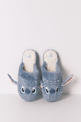 Women'secret Chinelos de quarto 3D Stitch azul