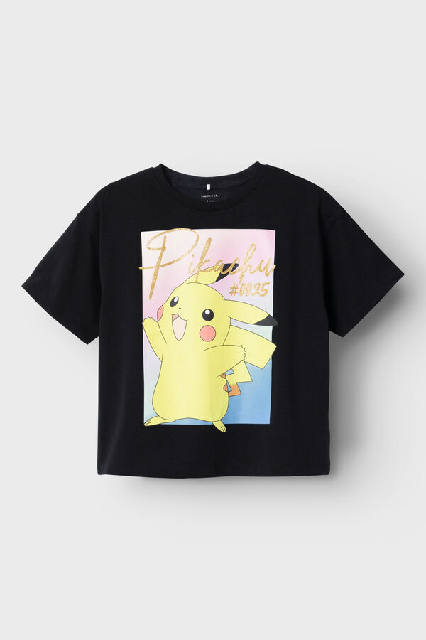 Name it Camiseta Pok&eacute;mon ni&ntilde;a negro