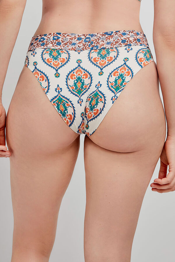 Gisela Braga bikini alta estampada estampado