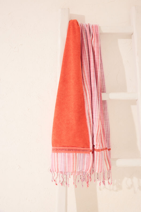 Women'secret Toalla estampado rayas estampado