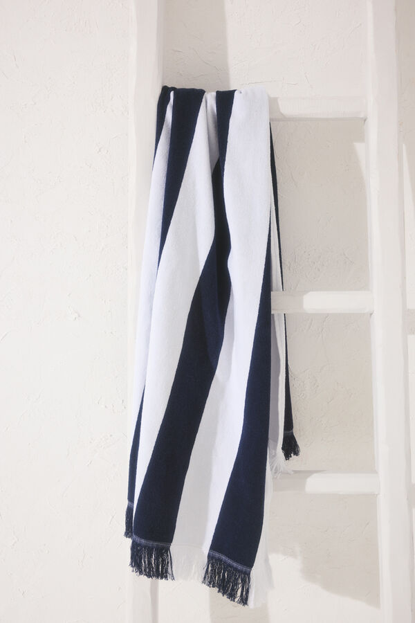 Women'secret Toalha- p&aacute;reo estampado marinho  azul