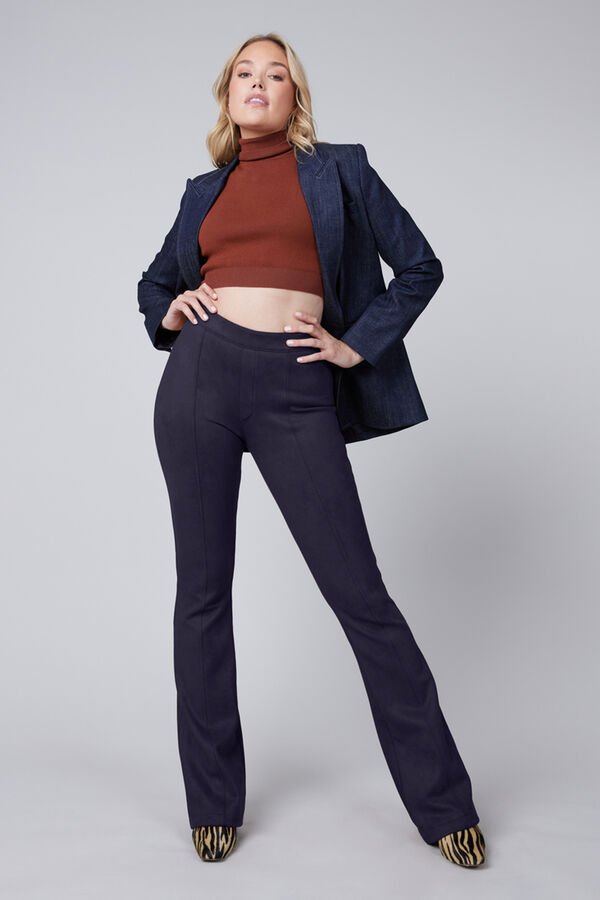 Spanx Leggins moldeadores efecto antelina azul