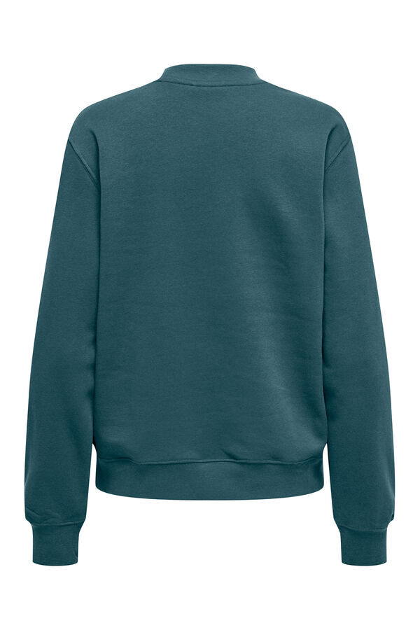 Only Play Sweatshirt com capuz azul