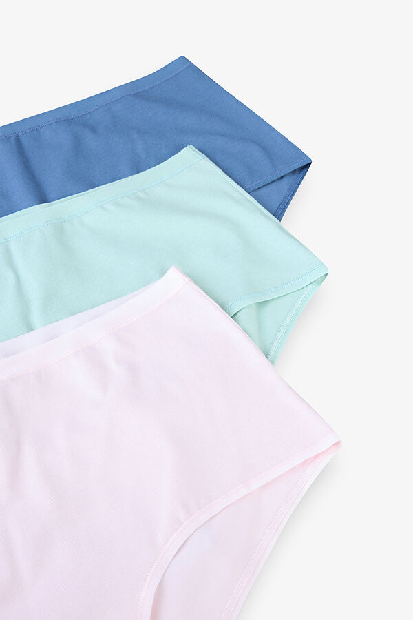 Penti Pacote de 3 cuecas altas estampado