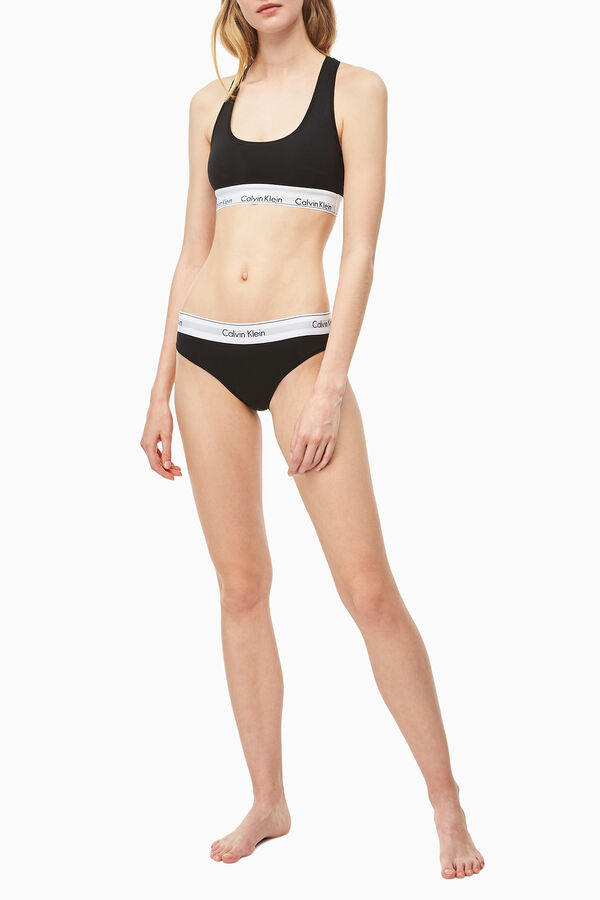 Calvin Klein Bragas cinturilla el&aacute;stica Modern Cotton&nbsp; negro