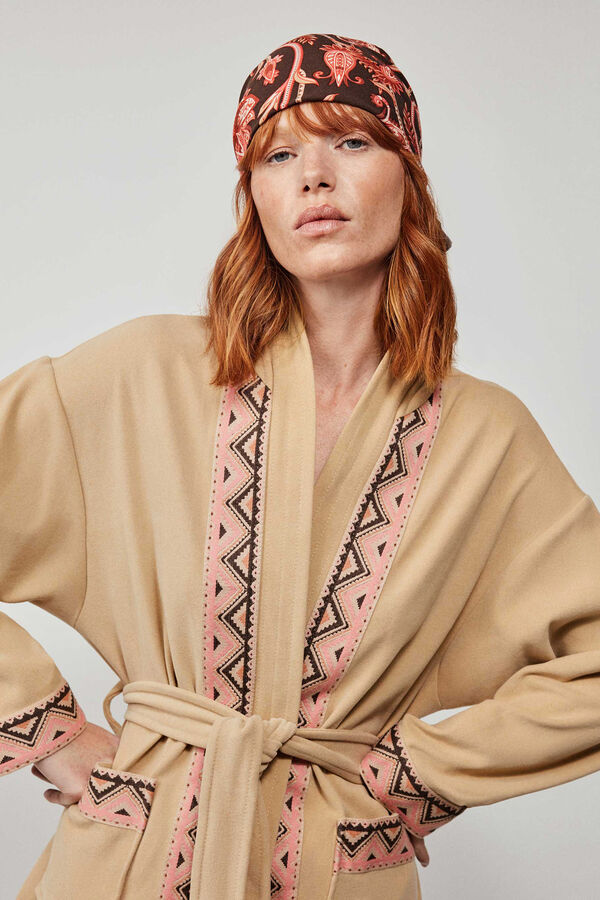 Gisela Robe polar camel